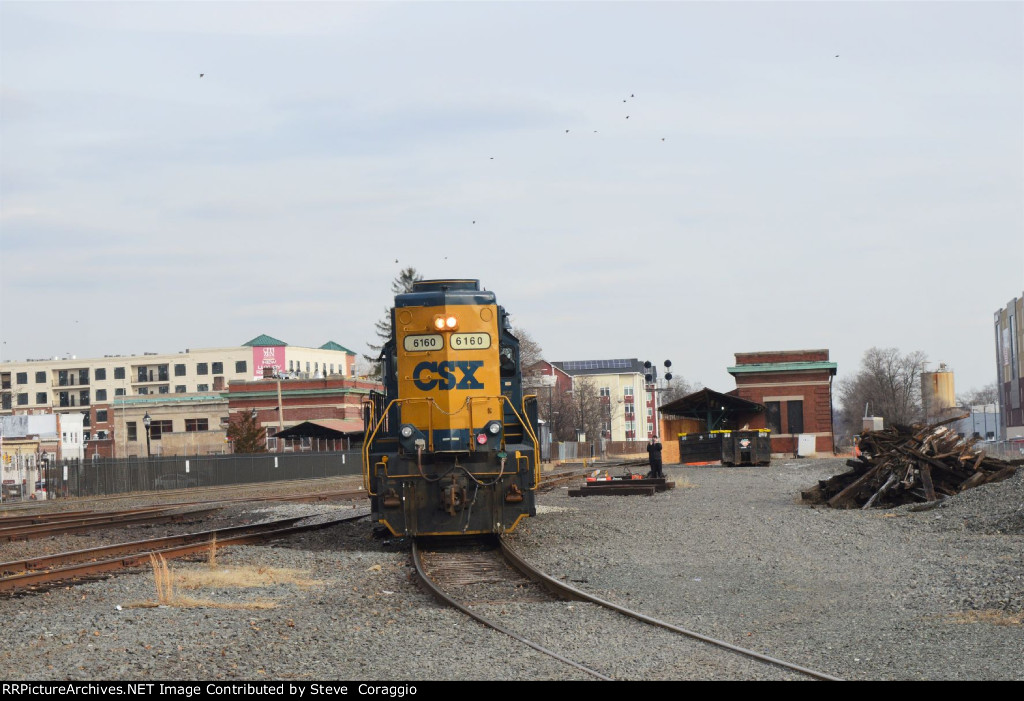 CSX 6160 Long Hood View